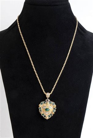 collana con pendente F. Moroni Roma