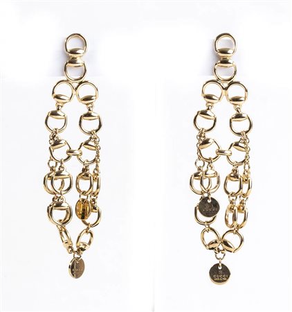 ORECCHINI GUCCI LOGO 