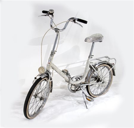 BICICLETTA DIANA ANNI ‘60/’70 DECORATA CON PIETRE SWAROVSKI 