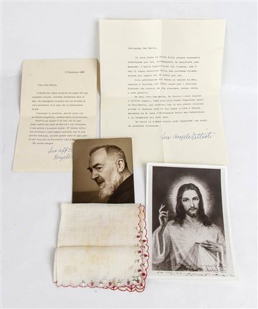 Padre Pio da Pietrelcina  (1887-1968) fazzoletto