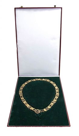 Ordine di Santo Stefano, collare in astuccio, copia moderna