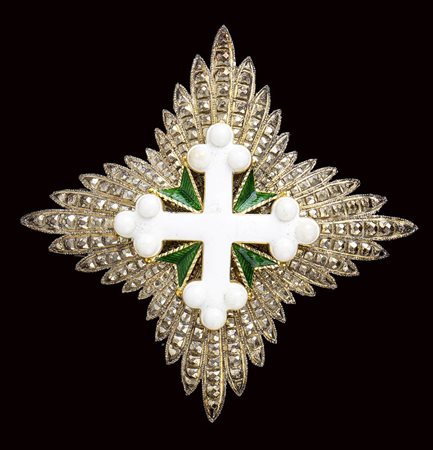 Italia, Regno, Ordine dei santi Maurizio e Lazzaro, insegna di Grand’Ufficiale.