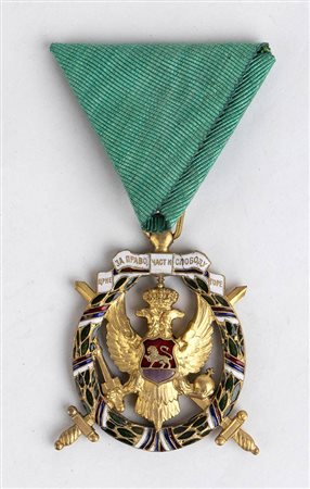 Montenegro, Ordine della libertà, commemorativa della vittoria nella grande guerra.