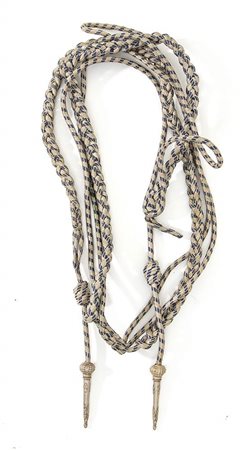 Italia , Regno   Cordoni da ufficiale per l'alta uniforme coloniale 