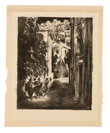 AUTORI VARI - Lotto unico di 5 opere grafiche