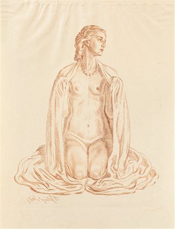 MAX SELIGER (1865-1920) - Venere, 1917 circa
