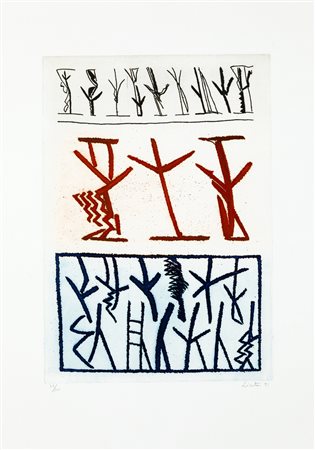 RICCARDO LICATA (1929-2014) - Senza Titolo, 1991