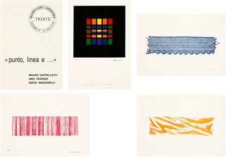 AUTORI VARI (CAPPELLETTI, FEDRIZZI, MAZZONELLI) - Punto, linea e.., 1983