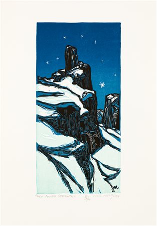 REMO WOLF (1912-2009) - Notte stellata, 1997