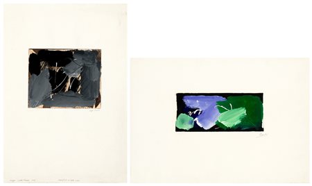 SERGIO PICCOLI (1946) - Lotto unico di 2 opere