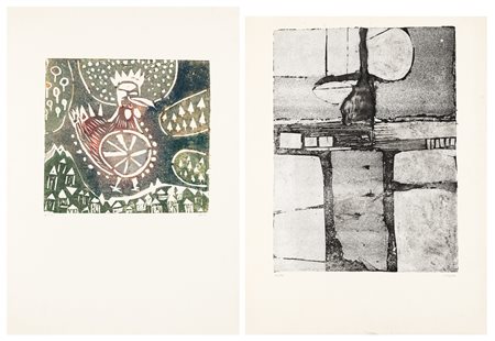 FRANCA GHITTI (1932-2012) - Lotto unico di 2 serigrafie