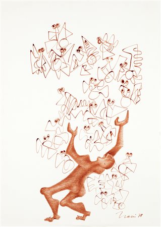 CLAUDIO TREVI (1928-1987) - Senza Titolo, 1978