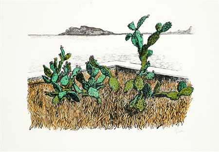 RENATO GUTTUSO (1911-1987) - Senza Titolo