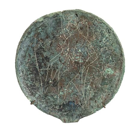 ETRUSCAN BRONZE MIRROR 
4th - 3rd century BC

