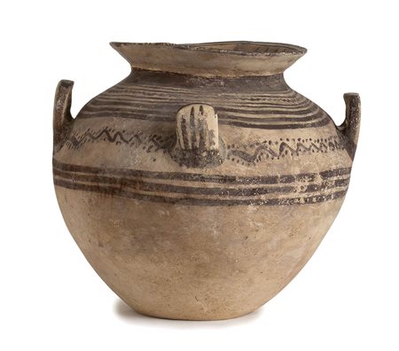 DAUNIAN OLLA
Apulia, Subgeometric Period III, ca. 400 - 300 BC
