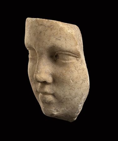 GREEK HELLENISTIC MARBLE PORTRAIT OF A GODDESS
2nd - 1st century BC
