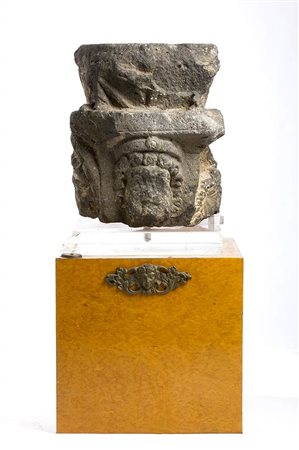 ROMAN BASALT ALTAR WITH HELIOPOLITAN DEITIS
2th – 3rd century AD
