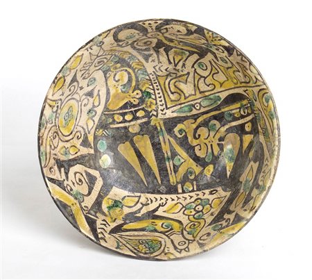 IRANIAN BUFF WARE BOWL
Nishapur, 9th - 10th century AD
