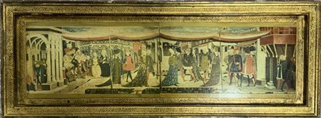 Lotto composta da tre acqueforti, due litografie a colori, un multiplo su lamin