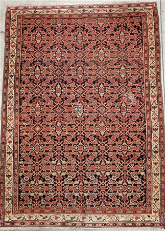 Tappeto Ferahkhan, Persia, inizio secolo XX.
Decoro con motivo Herati nei toni