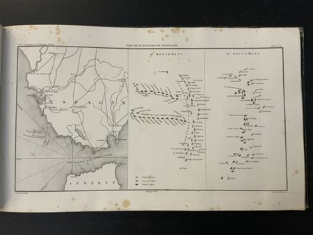 THIERS, Adolphe. Atlas de l'histoire du Consulat et de l'Empire. Parigi: Pualin