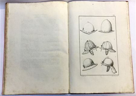 UBOLDO Ambrogio. Descrizione degli elmi posseduti da Ambrogio Uboldo. Milano: M