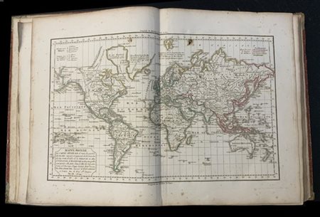 VAUGONDY, Robert de. Nouvel Atlas portatif destiné principalement pour l’instru