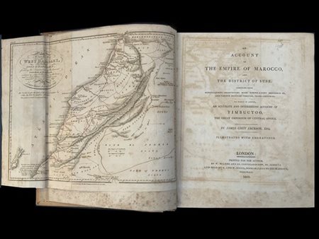 [VIAGGI]. Lotto di due interessanti libri di viaggio che include: JACKSON, Jame