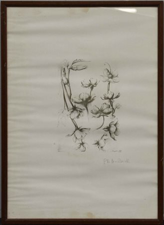 Mario Donizetti "Senza titolo" 1974
litografia- prova d'artista
cm 57x41
firmata