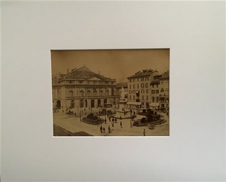 Milano, Piazza della Scala 1880 ca.

Stampa fotografica all'albumina montanta s