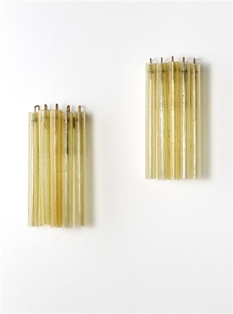 Manifattura di Murano
Lotto composto da due appliques a due luci con struttura