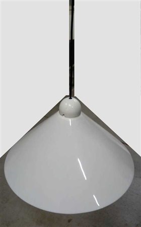 Vico Magistretti Lampada a sospensione modello "Snow".  