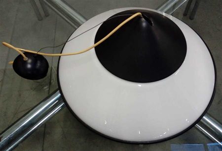 Fabbian Lampada a sospensione. Anni '70/'80.