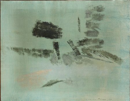 Enrico Della Torre "Natura morta II" 1958
olio su tela
cm 55x70
firmato e datato