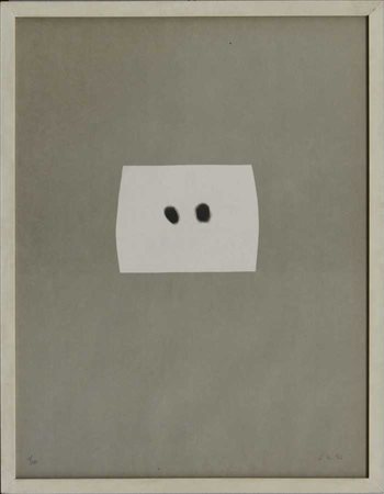 Firma indecifrata "Senza titolo" 1982
litografia a colori
cm 64x49
numerata 2/10