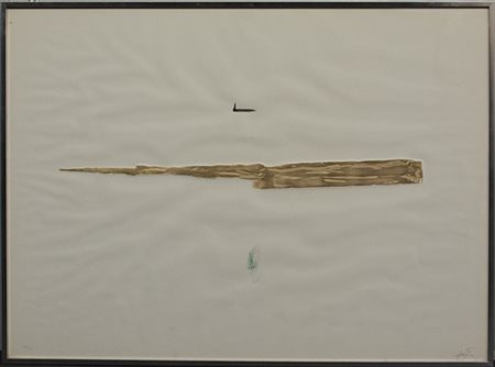 Antoni Tapies "Le Clou" 1972
acquaforte
cm 63x90
numerata 60/75 e firmata in bas