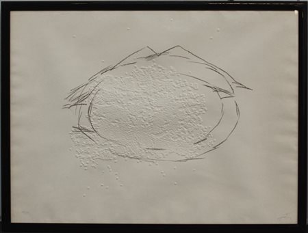 Antoni Tapies "Le Riz" 1972
acquaforte con rilievi
cm 57x76
numerata 59/75 e fir