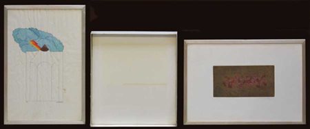 Lotto composto da tre multipli di autori, soggetti e misure differenti, tra cui