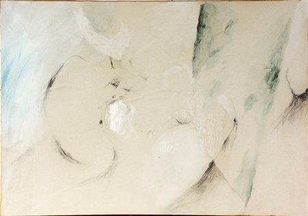 Mario Raciti "Mitologia" 1989
tecnica mista su carta intelata
cm 69x100
firmata,