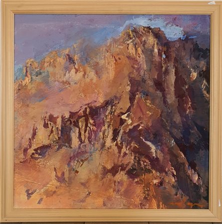 Velasco Vitali "Senza titolo" 2000
olio su tela, cm 60x60
Firmato in basso a des