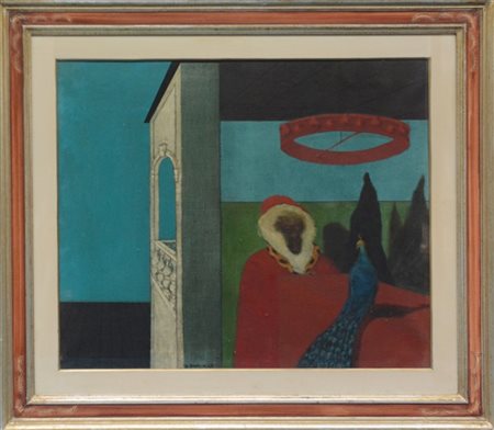 Guido Biasi "Pròces de Paul Véronèse" 1969
olio su tela
cm 54x65
firmato e datat