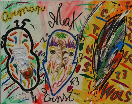 Bruno Donzelli "Ormare" 
olio e tecnica mista su tela
cm 40x50
Firmato in basso