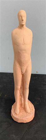 Oliviero Rainaldi "Senza titolo" 1994
scultura in terracotta raffigurante figura
