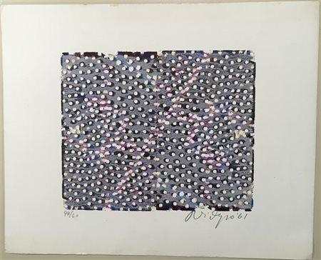 Antonino Virduzzo "Senza titolo" 1961
serigrafia a colori
cm 23,5x29
numerata 44