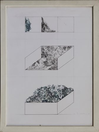 Alessandra Bonelli "Senza titolo" 1974
tecnica mista su carta
cm 70x50
firmata e