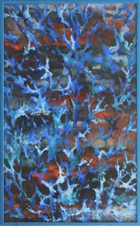 Raffaele Castello "Composizione" 1962/63
tecnica mista su carta
cm 97x67
firmato