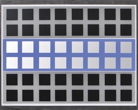 Jesùs Rafael Soto (Ciudad Bolivar 1923 – Paris/Parigi 2005) Serigrafia D,...