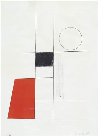 Barbara Hepworth (Wakefield 1903 – Saint Ives 1975) Mycenae,1969;Litografia a...