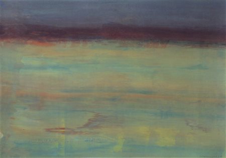 Muehl Otto Senza titolo, 1989;Acquerello, 60 x 85 cm, in cornice Firma e data