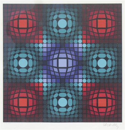 Victor Vasarely (Pecs 1906 – Paris/Parigi 1997) Composizione...